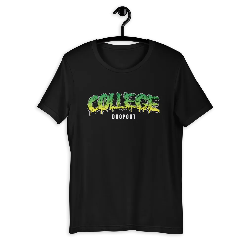 Women's Dropout Slime T-Shirt (White logo)