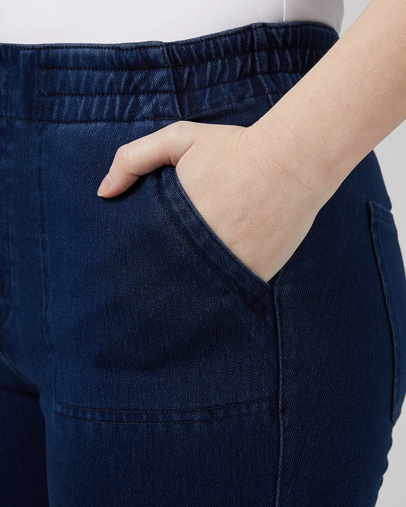 WOMEN'S "SWEATPANT" ANKLE JEAN