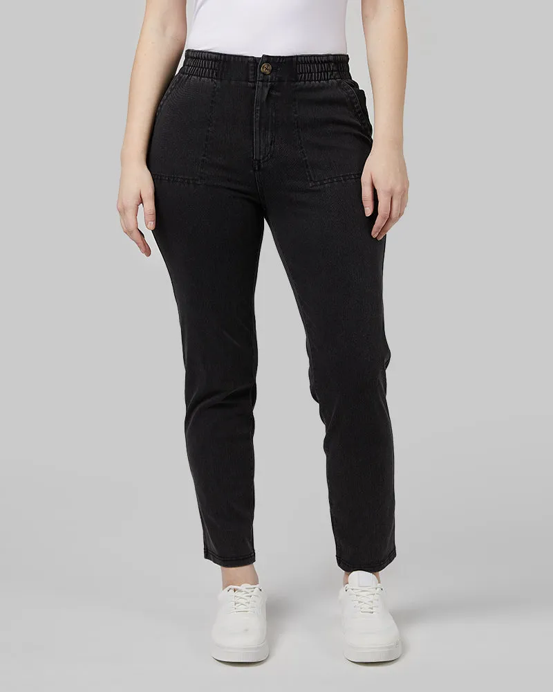 WOMEN'S "SWEATPANT" ANKLE JEAN