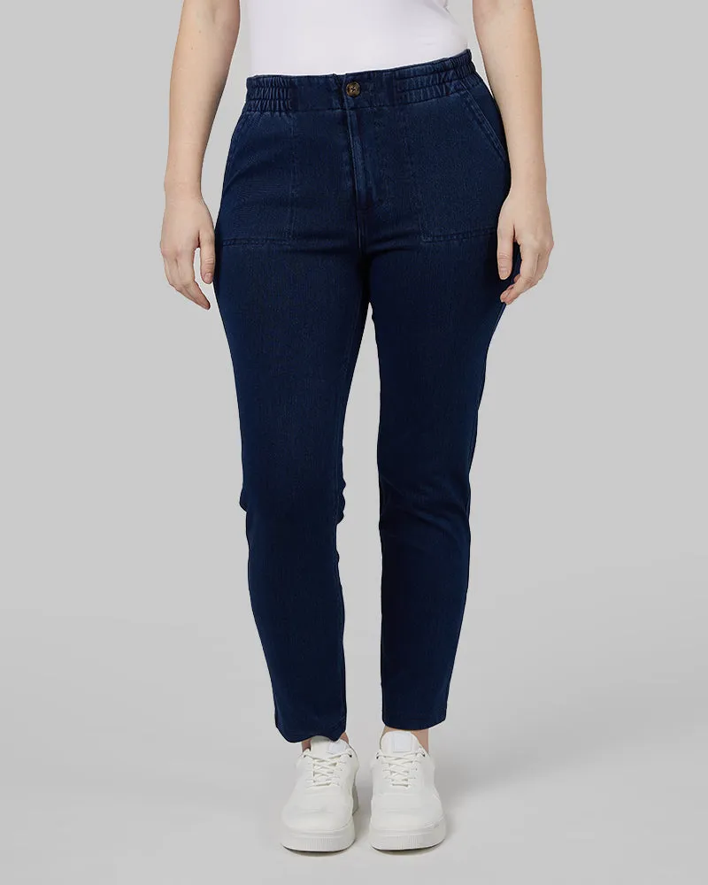 WOMEN'S "SWEATPANT" ANKLE JEAN