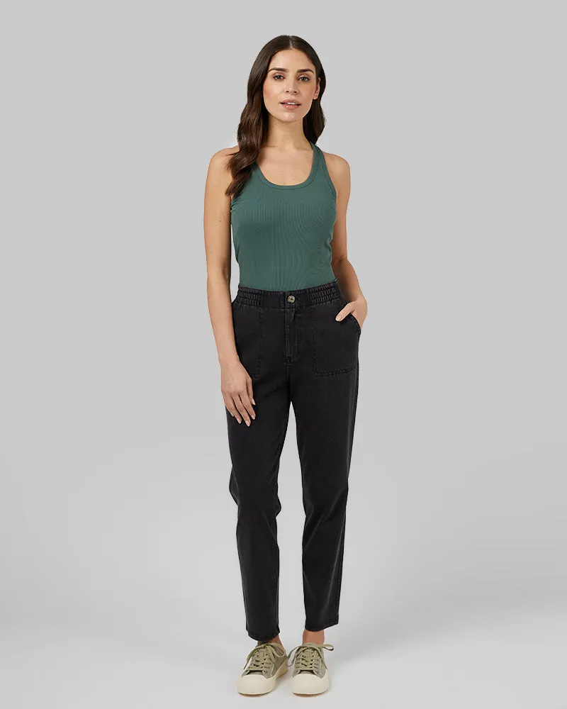 WOMEN'S "SWEATPANT" ANKLE JEAN