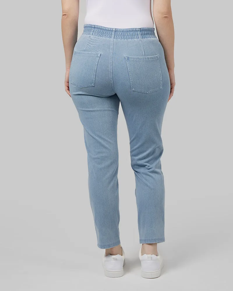 WOMEN'S "SWEATPANT" ANKLE JEAN