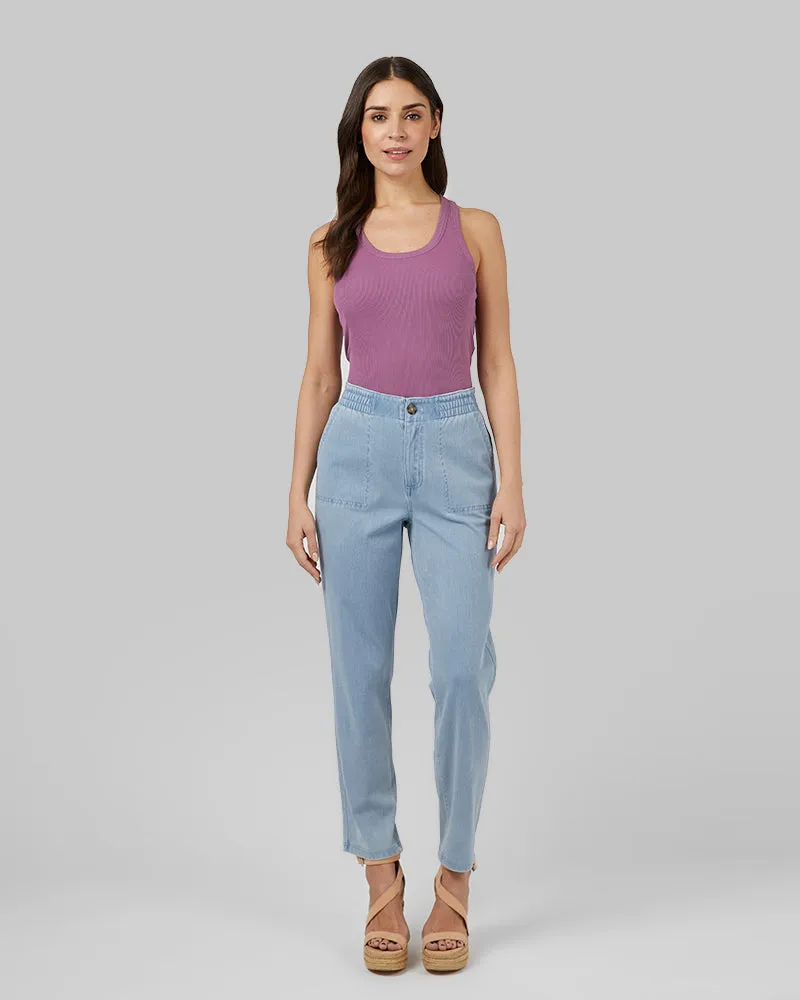 WOMEN'S "SWEATPANT" ANKLE JEAN