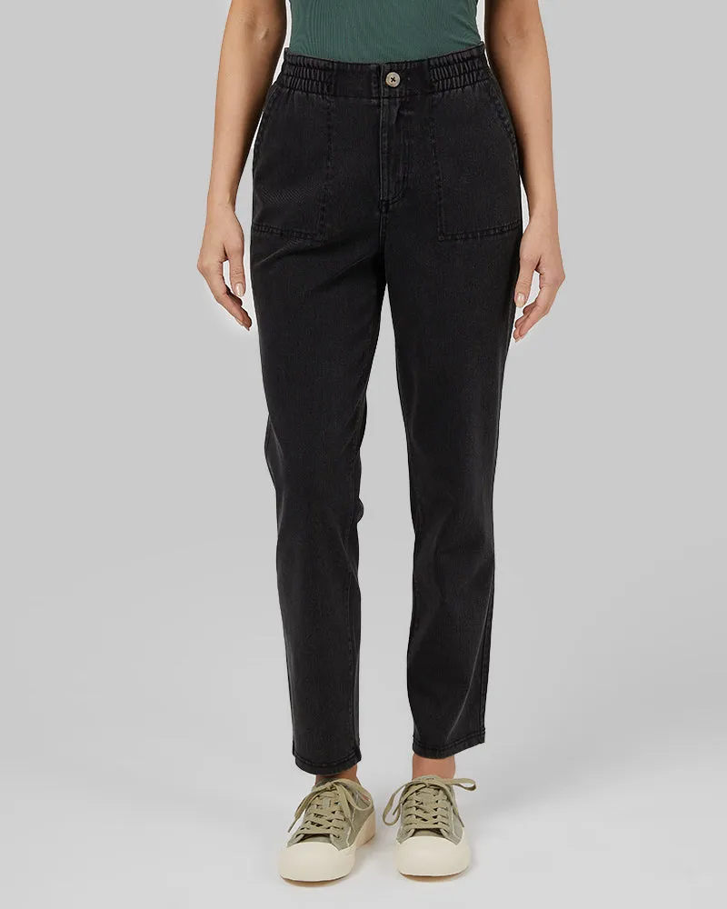 WOMEN'S "SWEATPANT" ANKLE JEAN