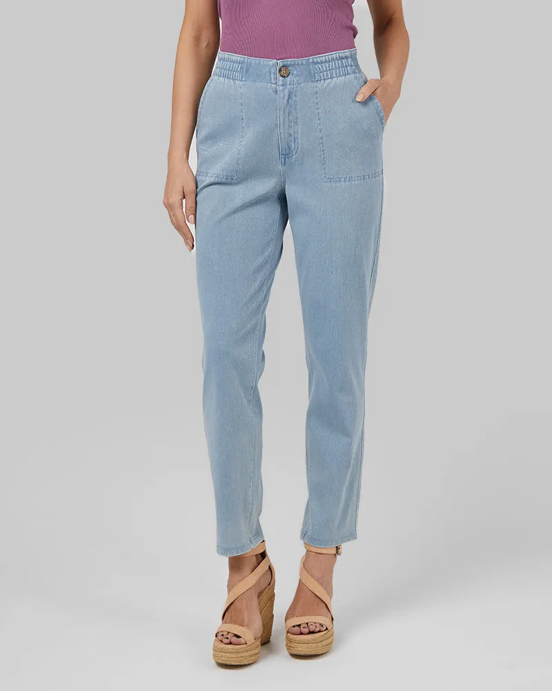 WOMEN'S "SWEATPANT" ANKLE JEAN