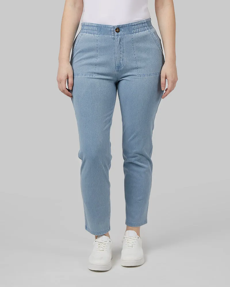 WOMEN'S "SWEATPANT" ANKLE JEAN