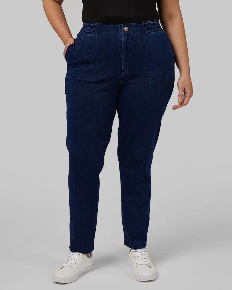 WOMEN'S "SWEATPANT" ANKLE JEAN