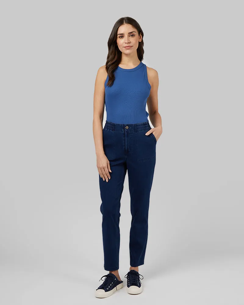 WOMEN'S "SWEATPANT" ANKLE JEAN