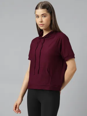 Women's self design sweat top