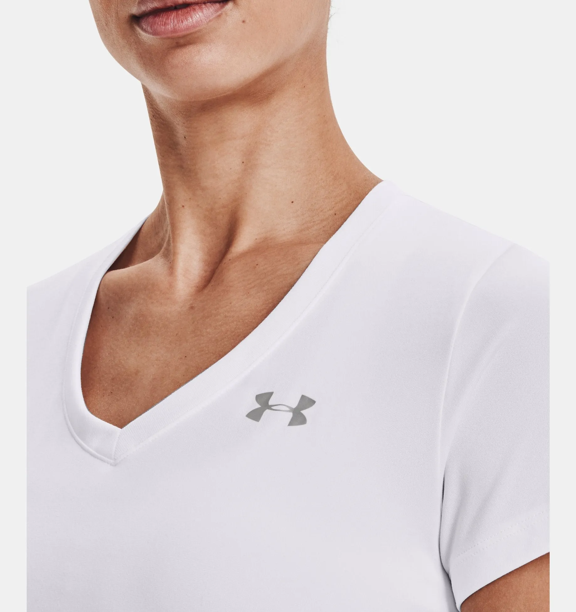 Women's Short Sleeve V-Neck Top