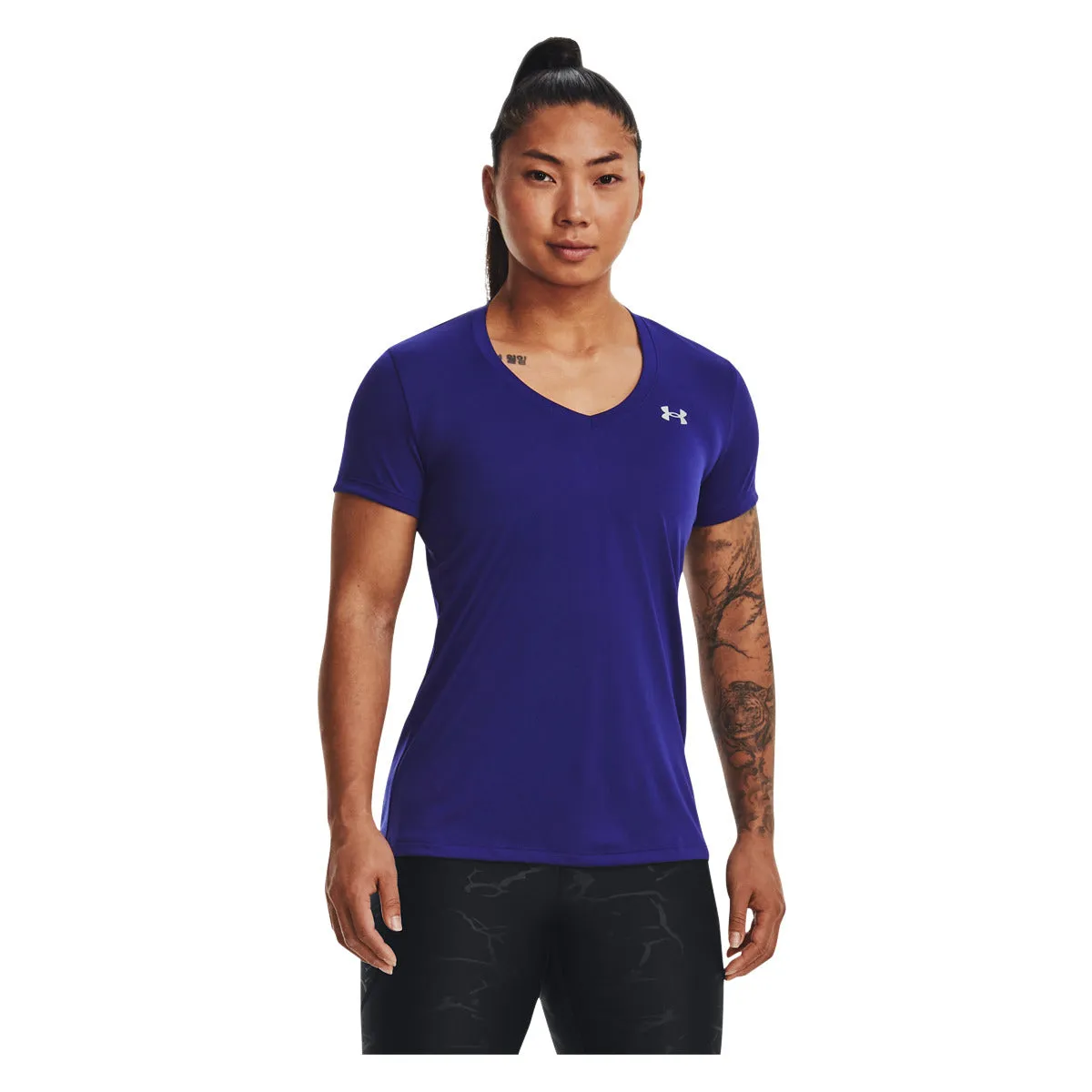 Women's Short Sleeve V-Neck Top
