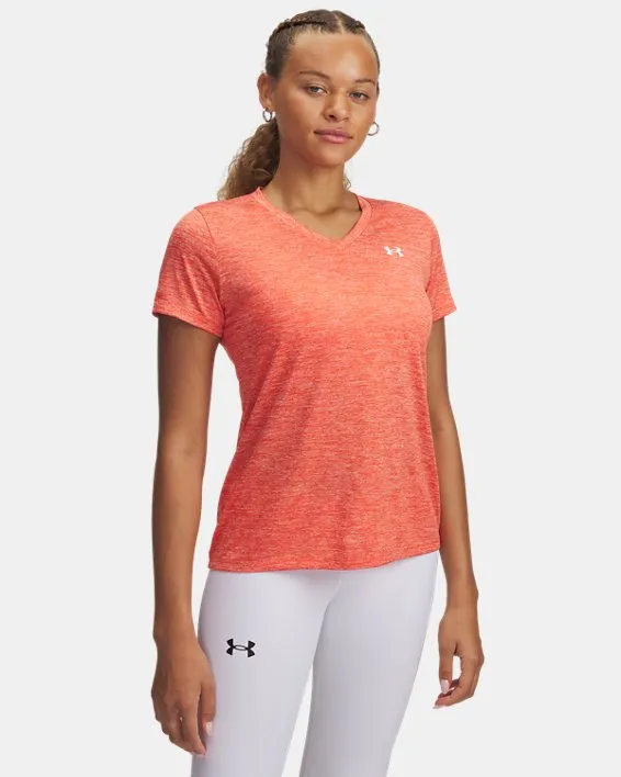 Women's UA Tech™ Twist V-Neck Short Sleeve - 1384227