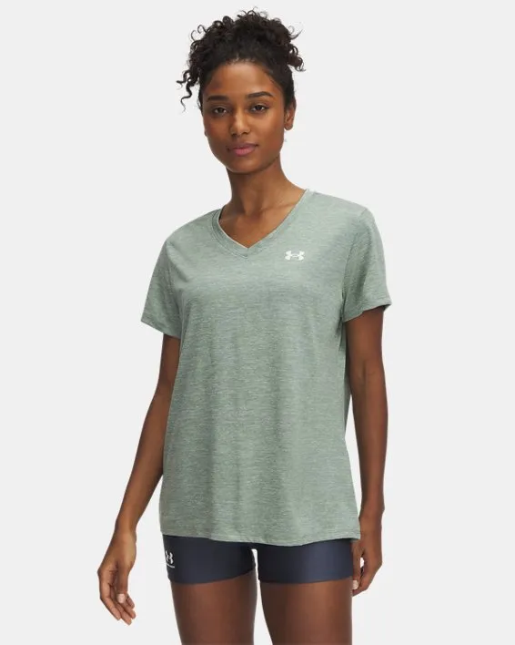 Women's UA Tech™ Twist V-Neck Short Sleeve - 1384227