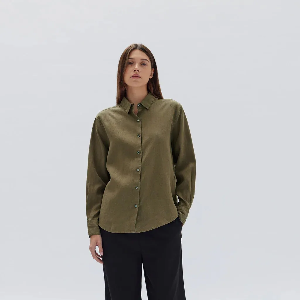 Xander Long Sleeve Shirt - Spruce