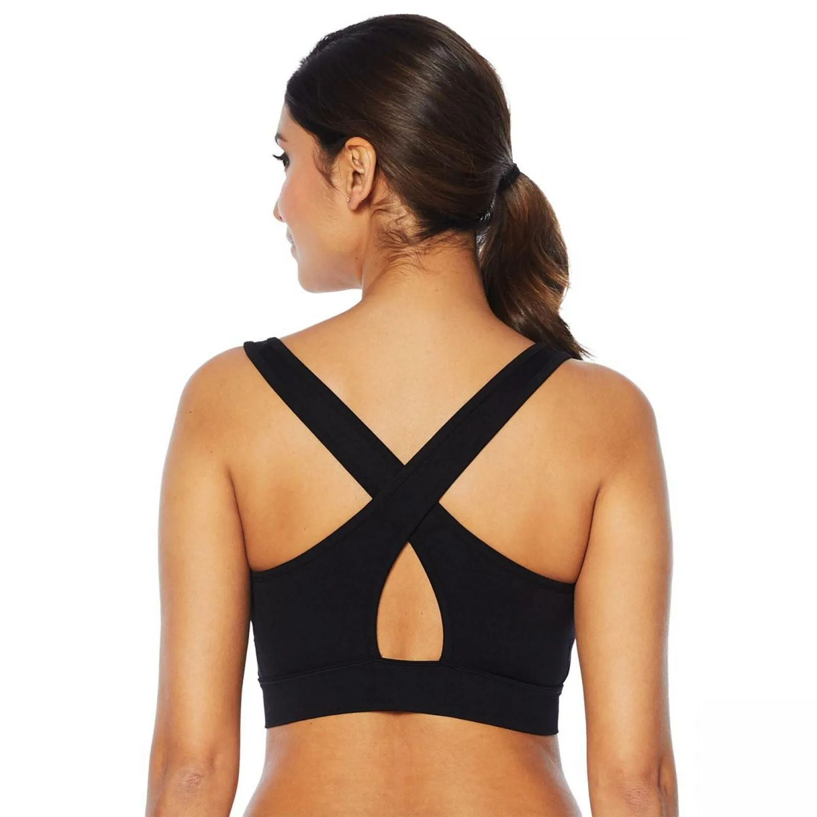 Yummie 2 Pack Cross Back Wireless Bras With Removable Pads